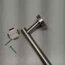 APLusee Brushed Nickel Toilet Paper Holder, 304 Stainless Steel Tissue Holder for Bathroom Wall, Heavy Duty Paper Roll Dispenser Wall Mounted