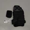 GILLIER Red Light Therapy & Vibration Knee Massage  660nm&850nm Red Light Therapy Heated Device for Knee, Grey