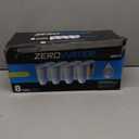ZeroWater Official Replacement Filter - 5-Stage 0 TDS Filter Replacement - System IAPMO Certified to Reduce Lead, Chromium, and PFOA/PFOS, 6-Pack