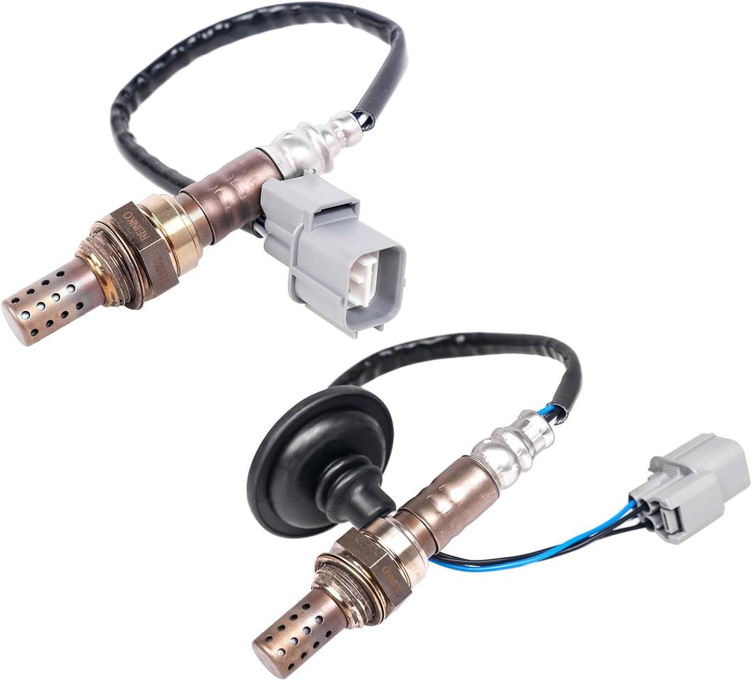 Oxygen Sensor (O2) Upstream+Downstream for Honda B16A2 B20B/B20Z 1997-2001 CRV 2.0L 1999-2000 Civic 1.6L,Set of 2, OS-HD-012