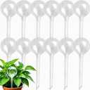 Kingbow Plant Self Watering Globes, Large 12pcs Durable Self Watering Bulb Up to 5 Days of Irrigation for Outdoor Indoor Plant, Automatic Plant Waterer Stake Ideal for Vacation & Daily Plant Care