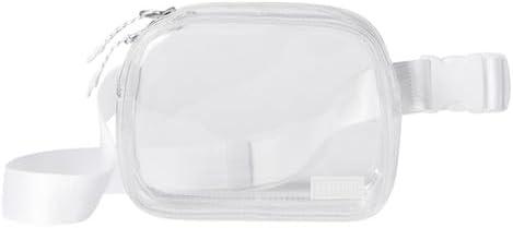 Fabletics The Belt Bag, Quick Dry, Zip Pockets, Clear, OS