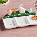 Mud Pie Triple Dip For Led Sitter; 7 1/2" x 11 1/2"
