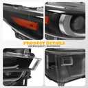 Right Headlight Assembly Compatible with CX-5 2022-2024 W/Bulb w/o AFS Projector Headlamp Passenger Side5078673000 KPF151040