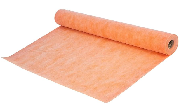 Landical 108 Sq ft/ 3.3 x 33 ft Waterproof Membrane for Bathroom Shower, Shower Waterproofing Tile Underlayment Membrane for Sauna Bathroom Walls Polyethylene Fabric Roll