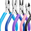 4 Packs Jewelry Pliers Set, Jewelry Making Tools with Needle ,Round ,Chain ,Bent Nose Pliers/Zipper Pliers, Jewelry Making Supplies Repair/ Cut Kits for Crafting200+ bought in past month