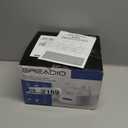 Greadio Boombox CD Player Cassette Player Combo, Boom Box Portable CD Players for Home with Bluetooth, Support AM FM Radio/Remote Control/AUX/USB/Earphone, AC/Battery Operated, LCD Display (Black)