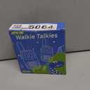 Walkie Talkies for Kids with Dinosaurs Silicone Sleeve, Toys for 3-7 Year Old Boys Girls, Kids Walkie Talkies 1000FT Range 2 Channels 2 Way RadioToy Gifts for 5-8 Year Old Boys Girls (Dark Blue)