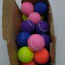 Tennis Balls, 20 Pack Training Tennis Balls,High Elasticity Practice Tennis for Beginner, Exercise Playing Balls for Pet Dog (Multicolour)