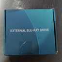 8 In 1 External Blu Ray Drive, Support 100G Disc USB 3.0 and Type-C Blu Ray Burner Portable Blu Ray DVD/CD/BD Player, 3D Optical Bluray Drive Compatible With Windows Macos for Macbook Laptop Desktop