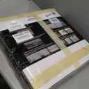 Art3d 19.7" x 19.7" (Pack of 12) Wall Panel Stripes, Black