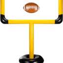 Inflatable Jumbo Football Set Inflatable Football Goal with Beach Ball Target Goal Post Ball Accessories Outdoor Sport Summer Beach Pool Games for Practice and Fun