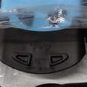 Greatever Snorkel Fins Adjustable Buckles Open Heel Swim Flippers Travel Size Short Swim Fins for Snorkeling Diving Swimming Adult Men Womens (Cerulean Blue)