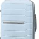 Samsonite Freeform Hardside Carry-On Luggage with Spinner Wheels - Hardshell Suitcase - TSA, Airline-Approved - Expandable Hard Shell, Smooth Rolling Wheels for Lightweight Travel - Powder Blue