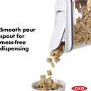 OXO Good Grips Airtight POP Small Cereal Dispenser (2.5 Qt),2.5qt,2.5 Qt - Granola (1 Count (Pack of 1), White)