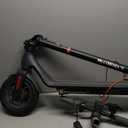 MEGAWHEELS Electric Scooter,Electric Scooter Adults Teens,10in Pneumatic Tires,350/500/600W Motor,19/31 Miles Range,15.5mph E Scooter with Smart APP Control for Commuting, Outdoor, Short Travel Gift