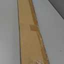 Blinds for Indoor Windows 1" Vinyl L-Shaped Slats Cordless Mini Blinds for Home, 43" W  48" H - White