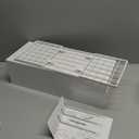 QEEIG Bathroom Shelves Over Toilet - Wall Mounted Floating Shelves Toilet Paper Storage Small Farmhouse Decor Shelf 16 inch Set of 3, White