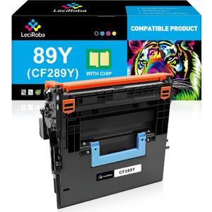 LeciRoba Compatible Replacement for HP 89Y CF289Y Black Extra High-Yield Toner Cartridge 89X CF289X CF289YC 89A CF289A M507 M507dn M507dng M507n M507x M528 M528c M528z M528dn M528f Printer (1-Pack)