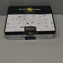 Magicfly Double-Sided Small White Board for Classroom, 9 x 12 Inches Dry Erase Lap Boards, Bulk Pack of 16 Mini White Board for Student, Teachers, Office, with 16 Pens, 16 Erasers & 16 Pen Clips