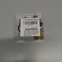 Straw Covers for Stanley Cup Accessories: Black Decorations for Stanley 30 oz & 40 oz Tumbler with Handle, Bling Letter Charms and Flower Silicone Straw Cap Topper, Trendy Stuff for Teen Girls & Women