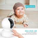 Pet Camera, 2K HD Dog Camera with Phone APP, 360 Pan/Tilt View Puppy Cam, One Click Call for Baby Monitor, MagivPix Night Vision,Motion Tracking Alarm with Cloud/Local SD,Home Indoor Security Cam