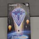 Hand Controlled Flying Orb Ball for Kids, Indoor & Outdoor Hover Toy, Toss & Catch Flying Ball with Protective Cage, Rechargeable Family Play Toy (Purple)