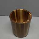 Wooden Utensil Holder, 360Rotating 7.3'' Large Utensil Holder for Kitchen Counter, Kitchen Utensil Organizer, Utensil Crock, Farmhouse Kitchens Countertop Decor, Acacia Wood