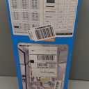 PeacefulHues 3Tier Over the Toilet Storage, Metal Bathroom Shelve, Over Toilet Bathroom Organizer Storage Rack, Space Saver Freestanding Shelf for Restroom Laundry Balcony Room