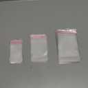 JOSDIOX Self Sealing Cellophane Bags Self Adhesive,3.7X2 Inches Clear Resealable Cellophane Bags 3.7x2inch, 3x4inch and 5.7x3.10 inch  100 Pcs