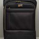 American Tourister Belle Voyage Softside Luggage with Spinner Wheels, Black, Checked-Medium 25-Inch