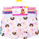 Disney girls Princess Panty Multipacks With Favorites Cinderella, Belle, Ariel and More in Sizes 2/3t, 4t, 4, 6, 8