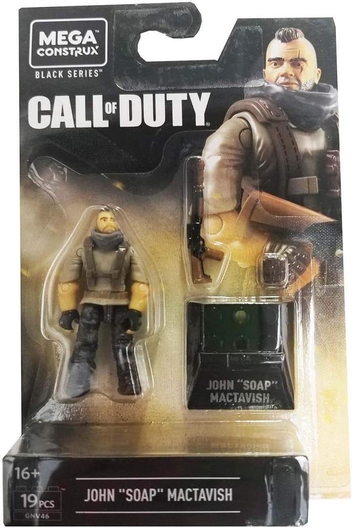 Mega Construx Call of Duty Black Series John Soap Mactavish Building Set