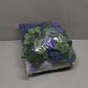 2 Pack (16FT) Artificial Rose Vine Fake Flowers Garland Hanging Silk Rose Ivy Plants Vine for Father's Day,Wedding Arch Party Garden Home Aesthetic Art Dcor (Royal Blue)