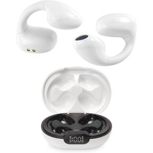 iLive Electronics Clear Truly Wireless Open Ear Clip Earbuds, IAEBTO25W