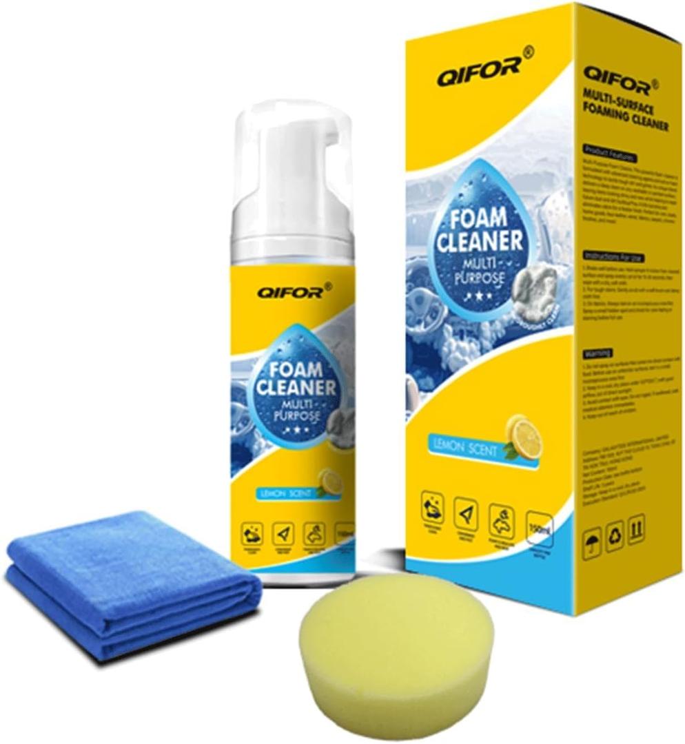Interior Cleaner & Protectant, Effective Car Interior Cleaner Leather Car Seat Cleaner, Helps Protect Dashboard, Leather, Vinyl & Plastic Suitable for Cleaning the Inteerior