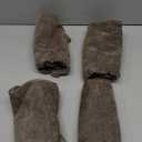 MIULEE Pack of 4 Decorative Throw Pillow Covers 18x18 Inch Taupe Chenille Textured Throw Pillows Boho Farmhouse Accent Cushion Covers for Modern Home Decor Couch Sofa Bed Living Room