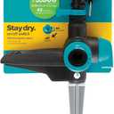 Gilmour Heavy Duty Circular Water Sprinkler with Spike Base, Rotating Sprinkler Head with Adjustable Spray Pattern, Lawn Sprinkler for 5800 Sq Ft Coverage
