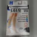 Truform 20-30 mmHg Compression Stockings for Men and Women, Knee High Length, Closed Toe, Charcoal, Medium (Medium (1 Pair))