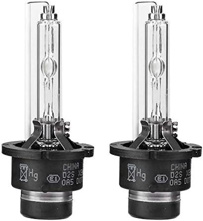 Headlamp D2S Bulbs Compatible with RL TL Type S 2012 2015 33116 SL0 003 High Brightness Aluminum Alloy Headlight Replacement for Enhanced Night Driving