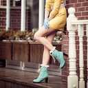 Funcat Women's Lace Ruffle Frilly Colorful Floral Cotton Casual Novelty Ankle Socks 4/5/6 Pairs