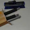 helloleiboo 2025 Extra Long 55.7" Ice Scrapers for Car Windshield Multi-Functional Detachable Car Ice Scraper with Foam Grip and 270 Pivoting Brush Head Snow Brush for SUV Truck Auto (Blue)