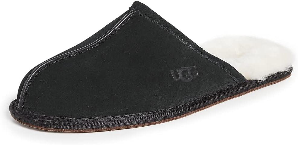 UGG Men's Scuff Slipper (7, Black)