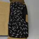 Long Dog Leash 30 FT: Heavy Duty Rope Leashes for Dogs Training with Swivel Lockable Hook Reflective Threads Bungee and Padded Handle - Dog Lead for Large Small Medium Dogs Outside Walking Hiking (Black)