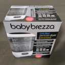 Baby Brezza Bottle Sterilizer and Dryer Advanced  33% Faster - Largest Capacity Steam Sanitizer - Universal Sterilization Machine for All Bottles + Pump Parts - HEPA Air Filter (White)