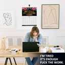 3 x Fuck It Again - 2026 Calendar for Women Whove Had Enough, 8.67"x11.2" 2026 Large Wall Calendar, with Stress & Emotion-Release Monthly Quotes, Speak Stop to Your Soul, for Burnout Women for Anti-Hustle Gen Z-er (B)