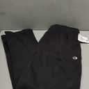 Champion Men's Open-Bottom Fleece Sweatpants, Standard Fit, Midweight Fleece, Available in Regular and Big & Tall, 1 Piece (Black, XXL)