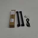 2 Pack Rechargeable LED Black Light Bar, 10W Battery Operated Black Lights, Cordless Black Light Strip, Portable Blacklight for Bedroom Tapestry Poster Glow Party