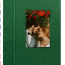 Photo Album 4x6 with 300 Pockets,Slip-in Picture Albums,Linen Cover Memory Book with Front Window,White Page Vertical Photo Book for Wedding,Family,Anniversare,Baby,Vacation