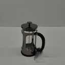 BAYKA French Press Coffee Maker, Large 304 Stainless Steel Coffee Press, Cold Brew Heat Resistant Thickened Borosilicate Coffee Pot for Camping Travel Gifts, 34 Ounce, Dark Pewter